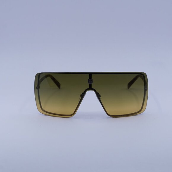Givenchy GV7167/S 0EVO EG Sunglasses Ruthenium Shield Frame, Yellow Lenses - Picture 1 of 11